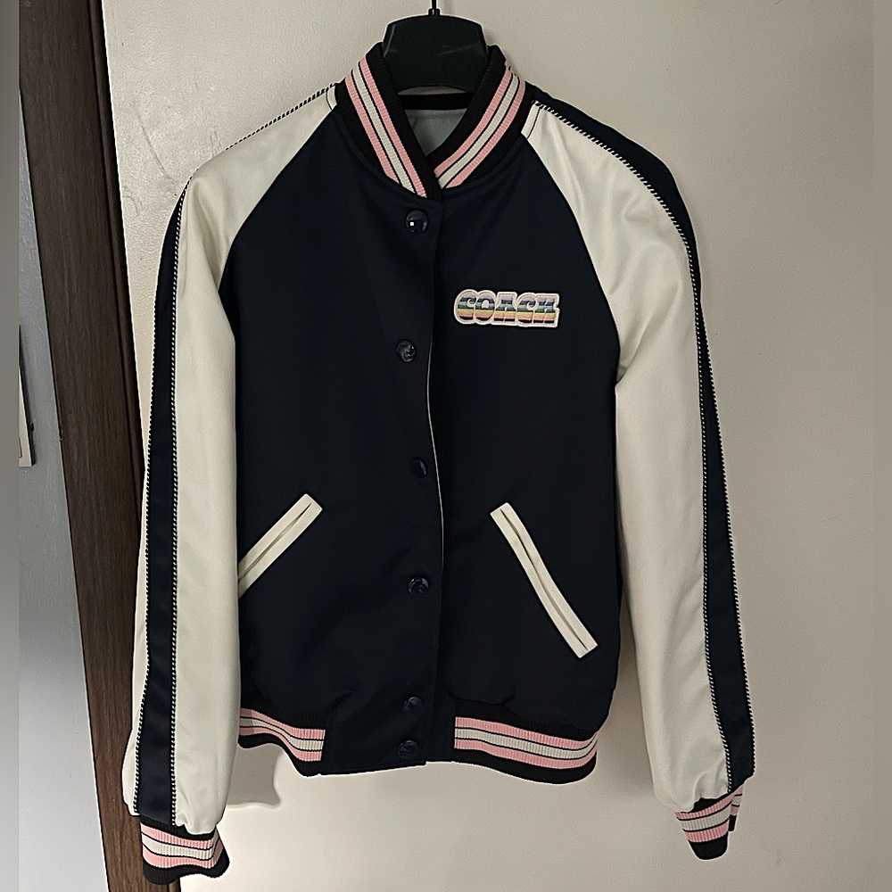 NWT Reversible COACH Bomber Jacket New Condition